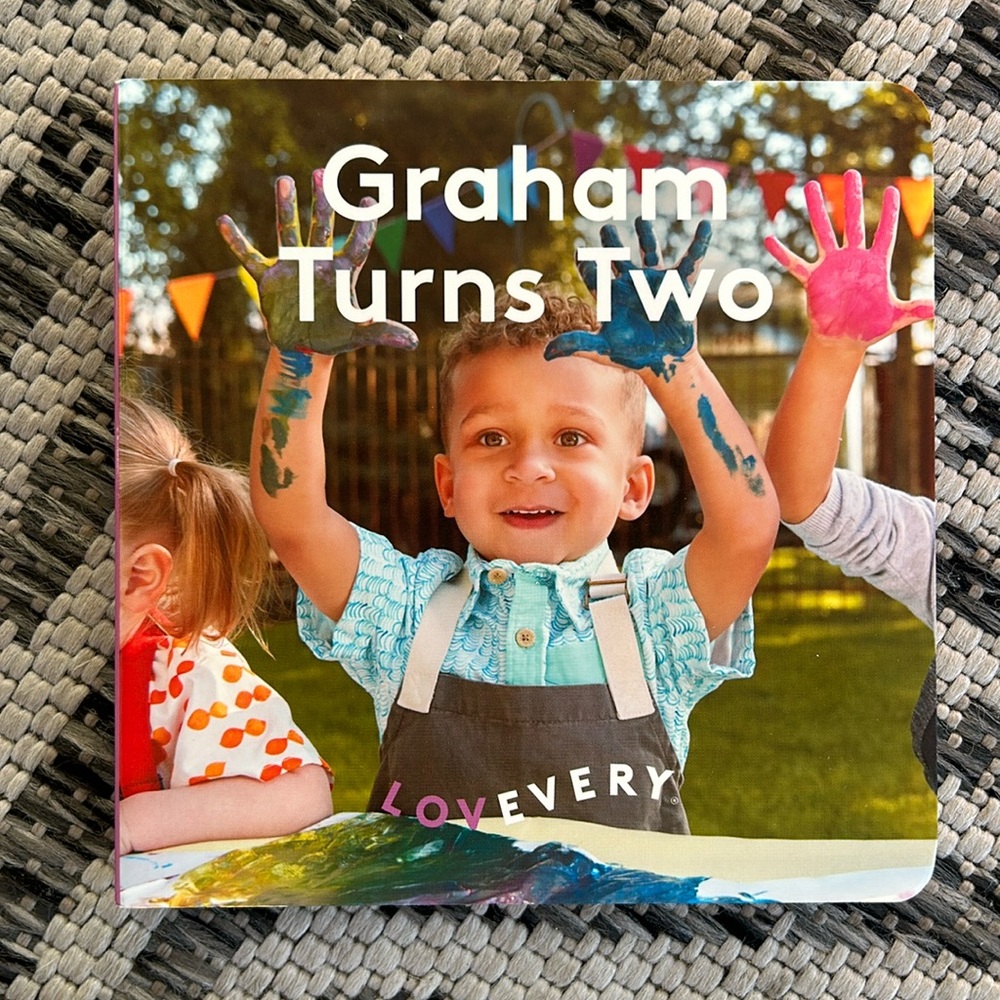 Lovevery "Graham Turns Two" Board Book, from The Companion Play Kit